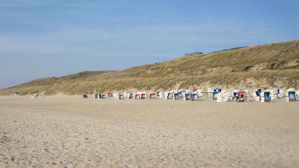 Der Strand in Wenningstedt